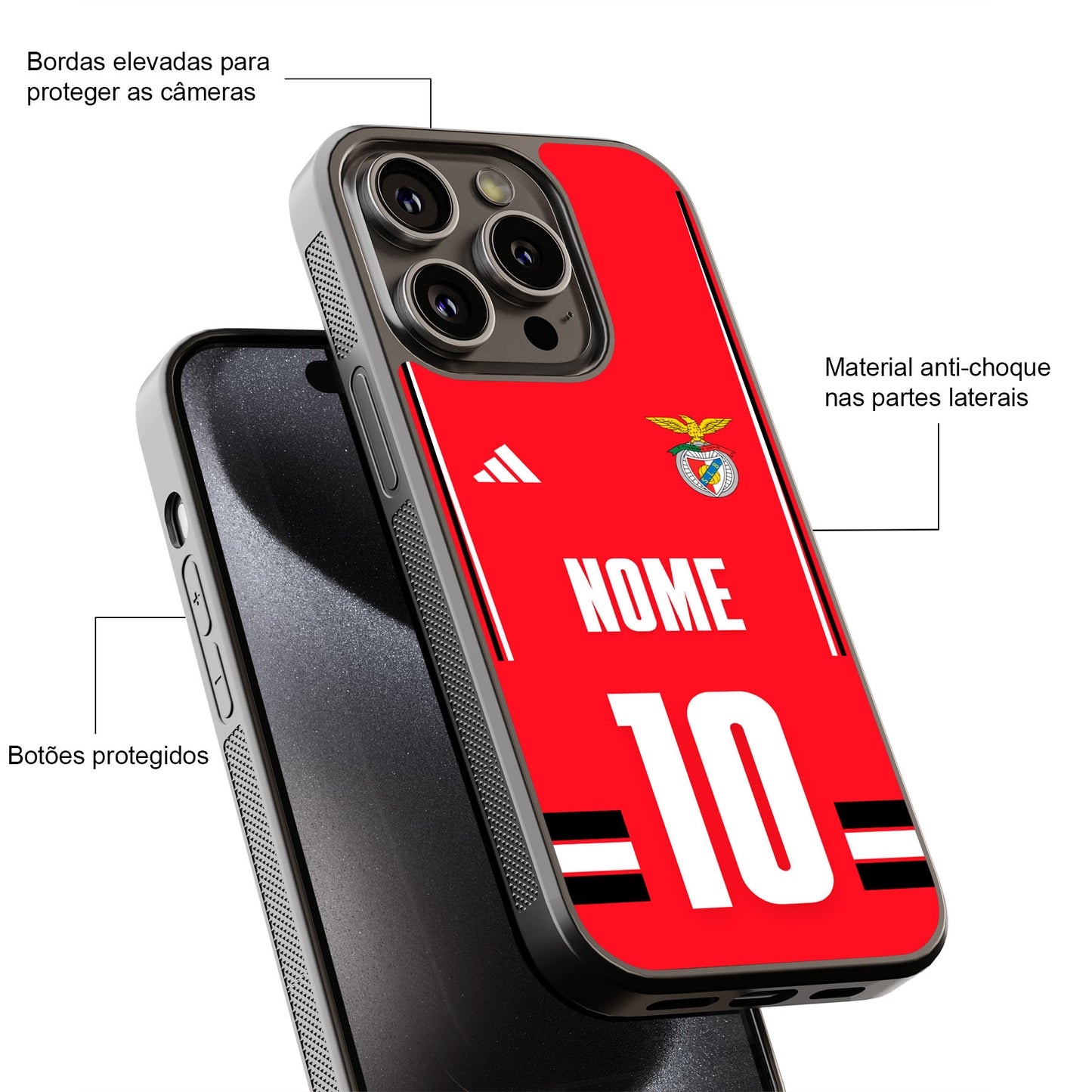 Capa Benfica 4 (Personalizável)