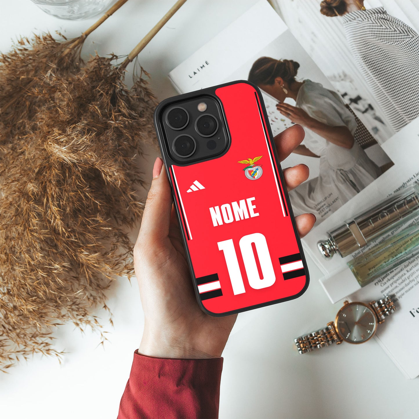 Capa Benfica 4 (Personalizável)