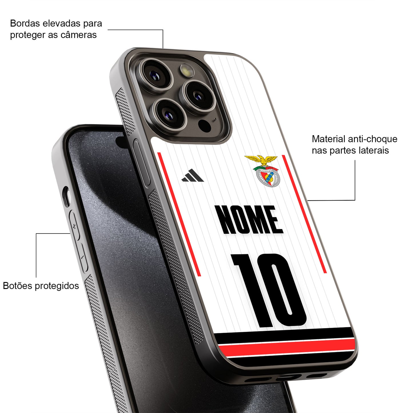 Capa Benfica 5 (Personalizável)