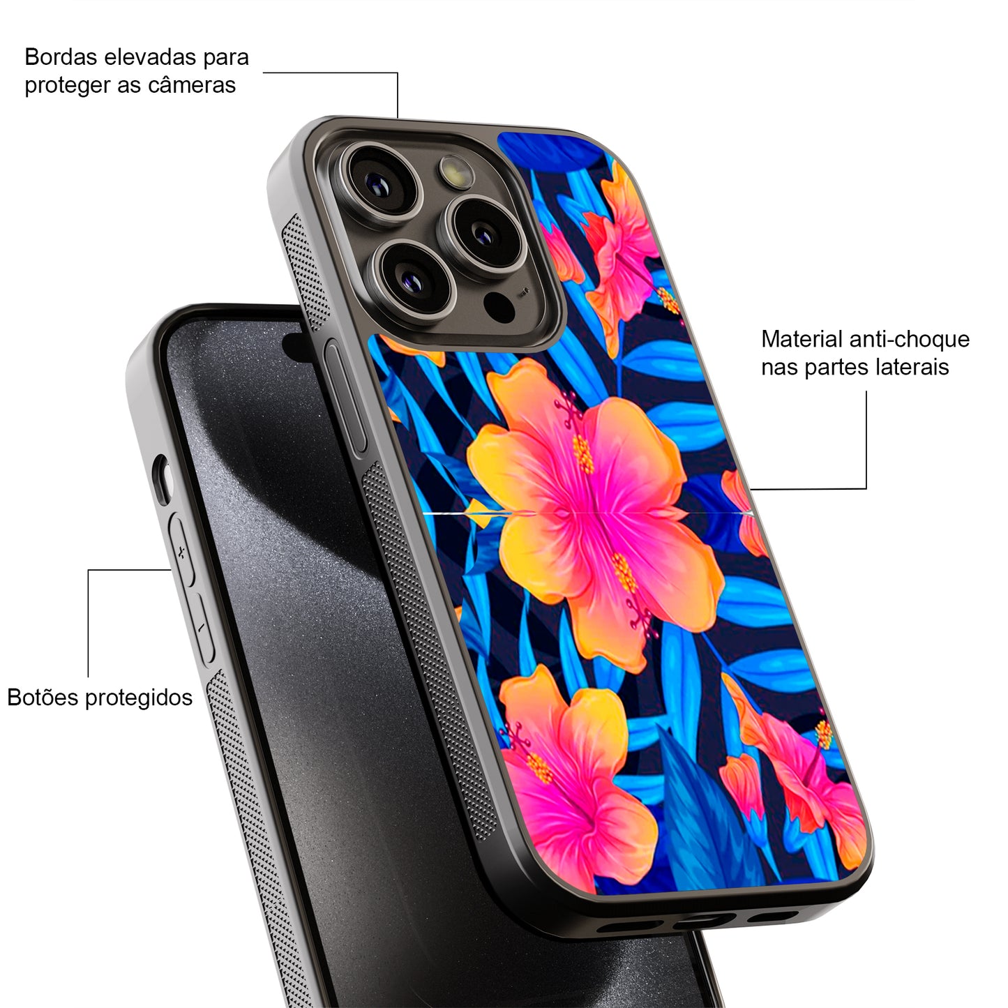 Capas Flor de Neon