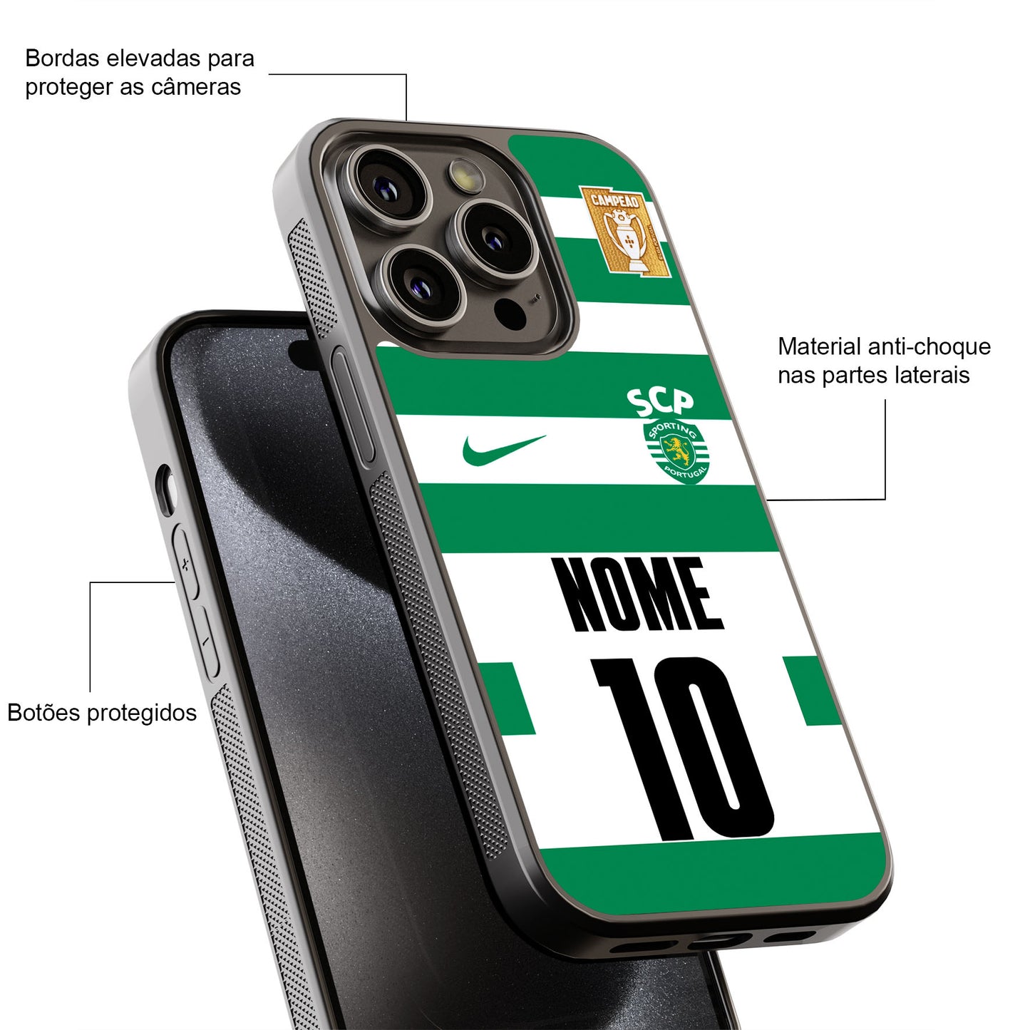 Capa Sporting 4 (Personalizável)
