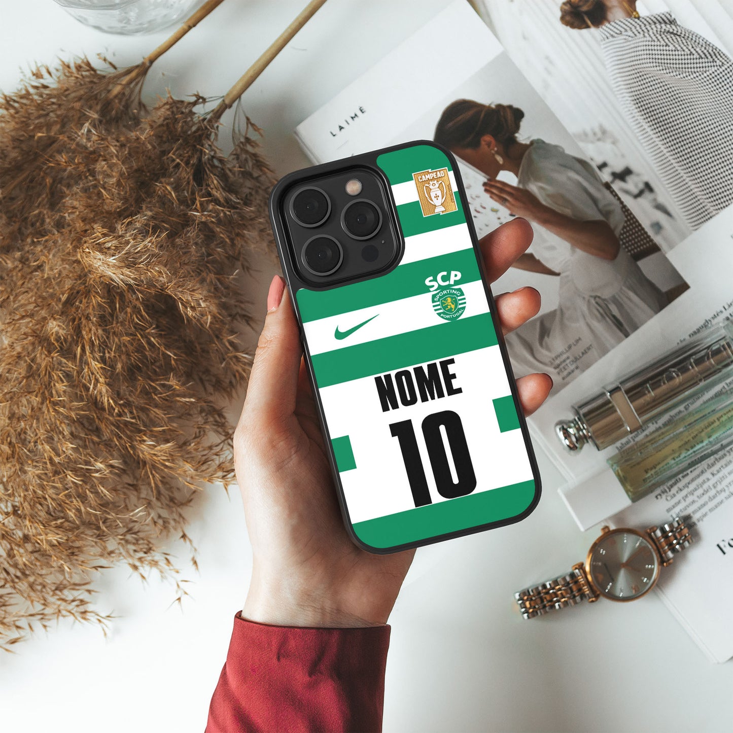 Capa Sporting 4 (Personalizável)
