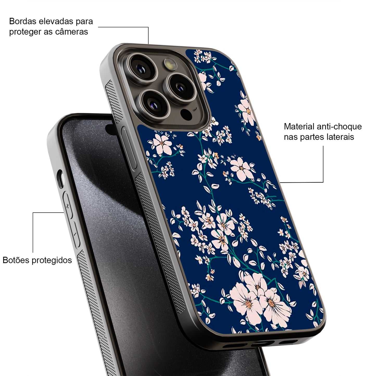 Capas Azul Botânico